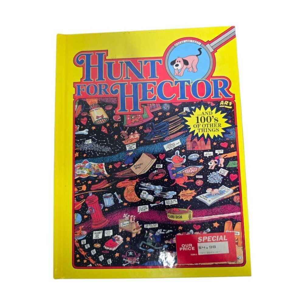 Vintage Hunt for Hector Search and Find Children's Picture Book